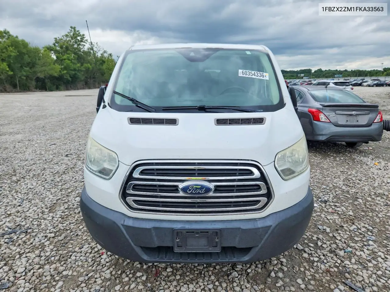 2015 Ford Transit T-350 VIN: 1FBZX2ZM1FKA33563 Lot: 60354336