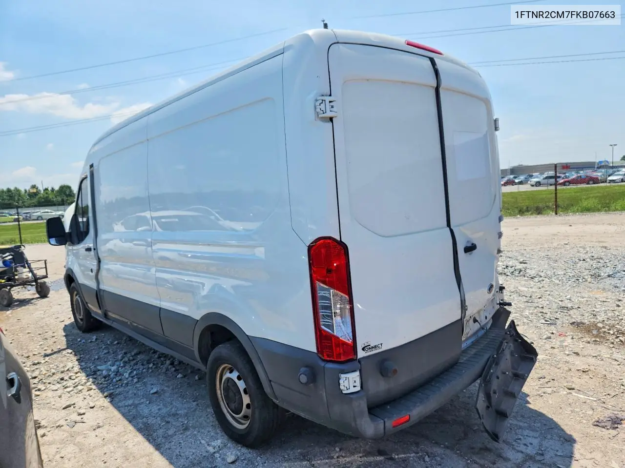 2015 Ford Transit T-250 VIN: 1FTNR2CM7FKB07663 Lot: 60768576
