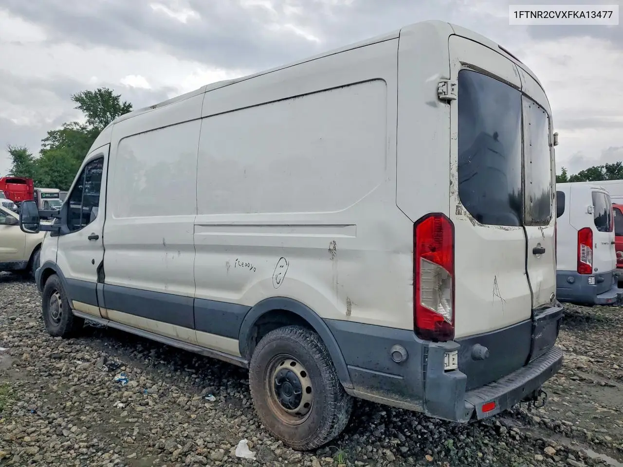 2015 Ford Transit T-250 VIN: 1FTNR2CVXFKA13477 Lot: 60842176