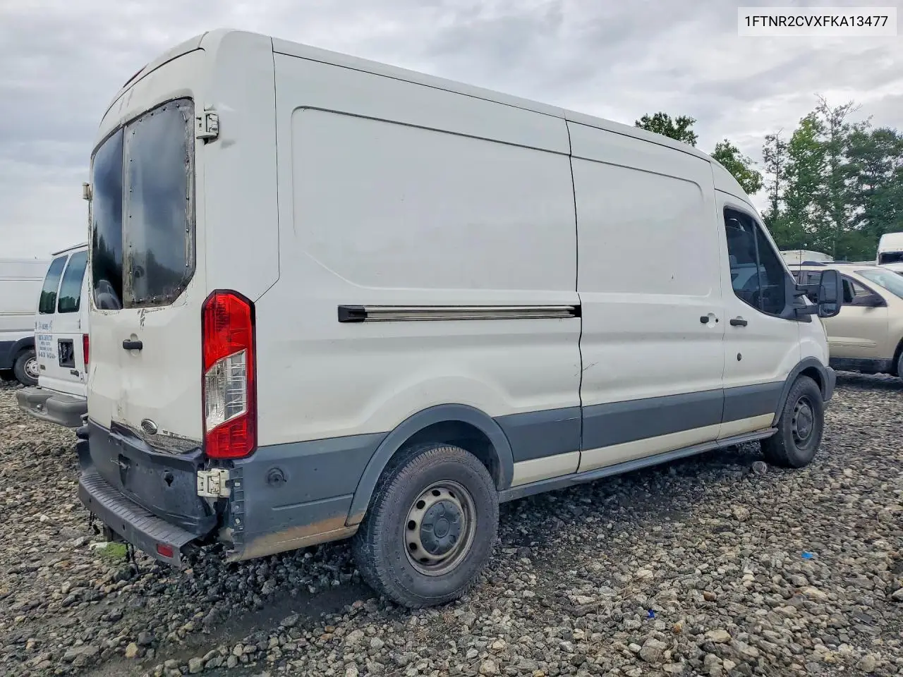 2015 Ford Transit T-250 VIN: 1FTNR2CVXFKA13477 Lot: 60842176
