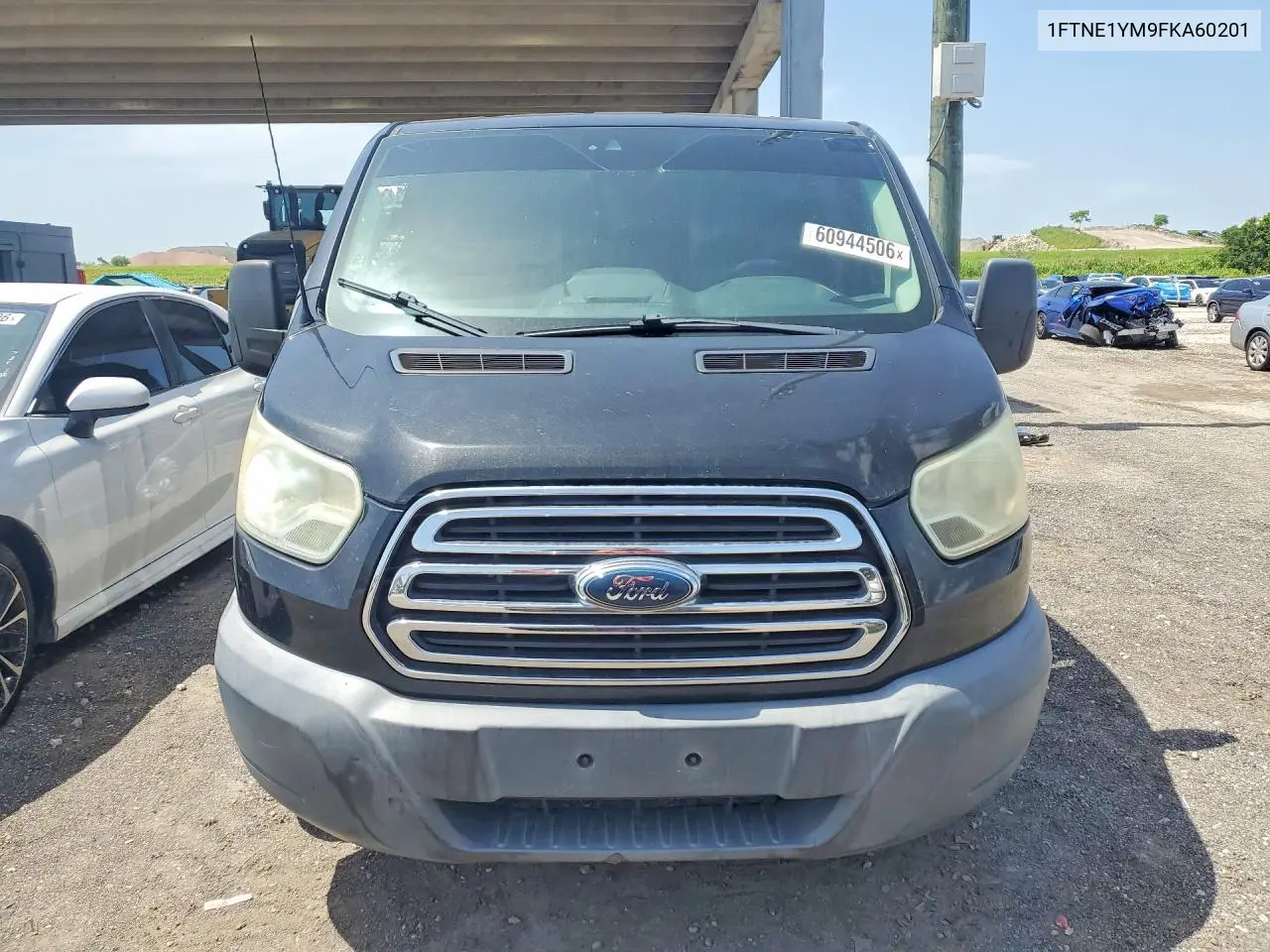 2015 Ford Transit T-150 VIN: 1FTNE1YM9FKA60201 Lot: 60944506