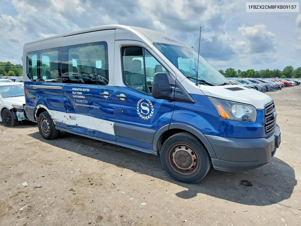 2015 Ford Transit T-350 VIN: 1FBZX2CM8FKB09157 Lot: 61014066