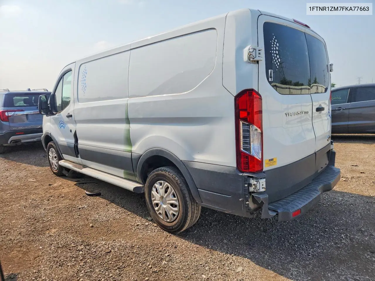 2015 Ford Transit T-250 VIN: 1FTNR1ZM7FKA77663 Lot: 61212116