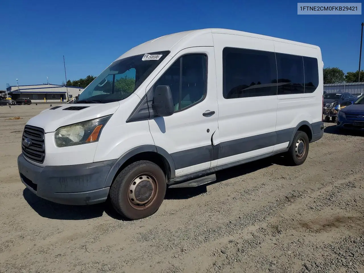 2015 Ford Transit T-150 VIN: 1FTNE2CM0FKB29421 Lot: 61506586