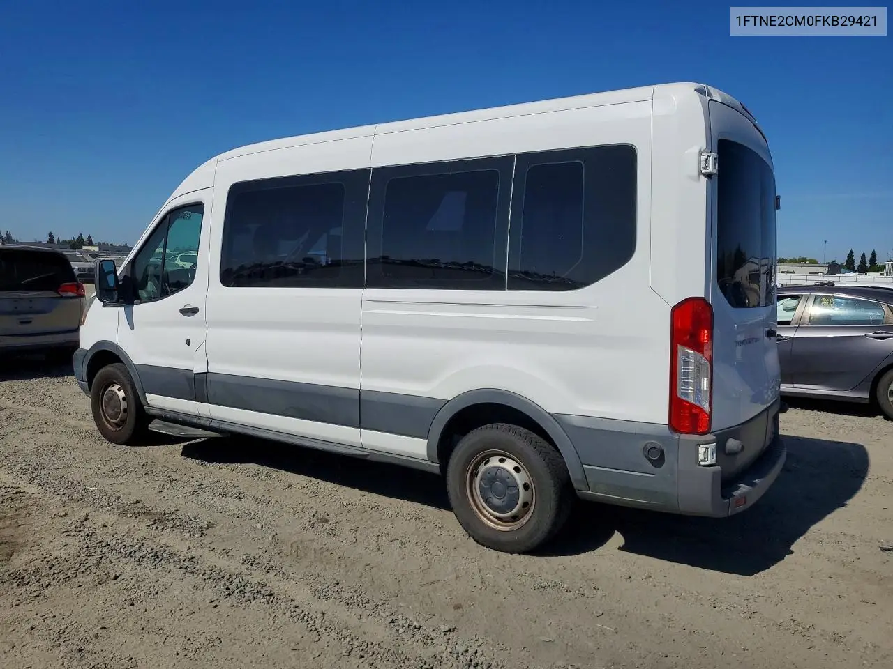 2015 Ford Transit T-150 VIN: 1FTNE2CM0FKB29421 Lot: 61506586