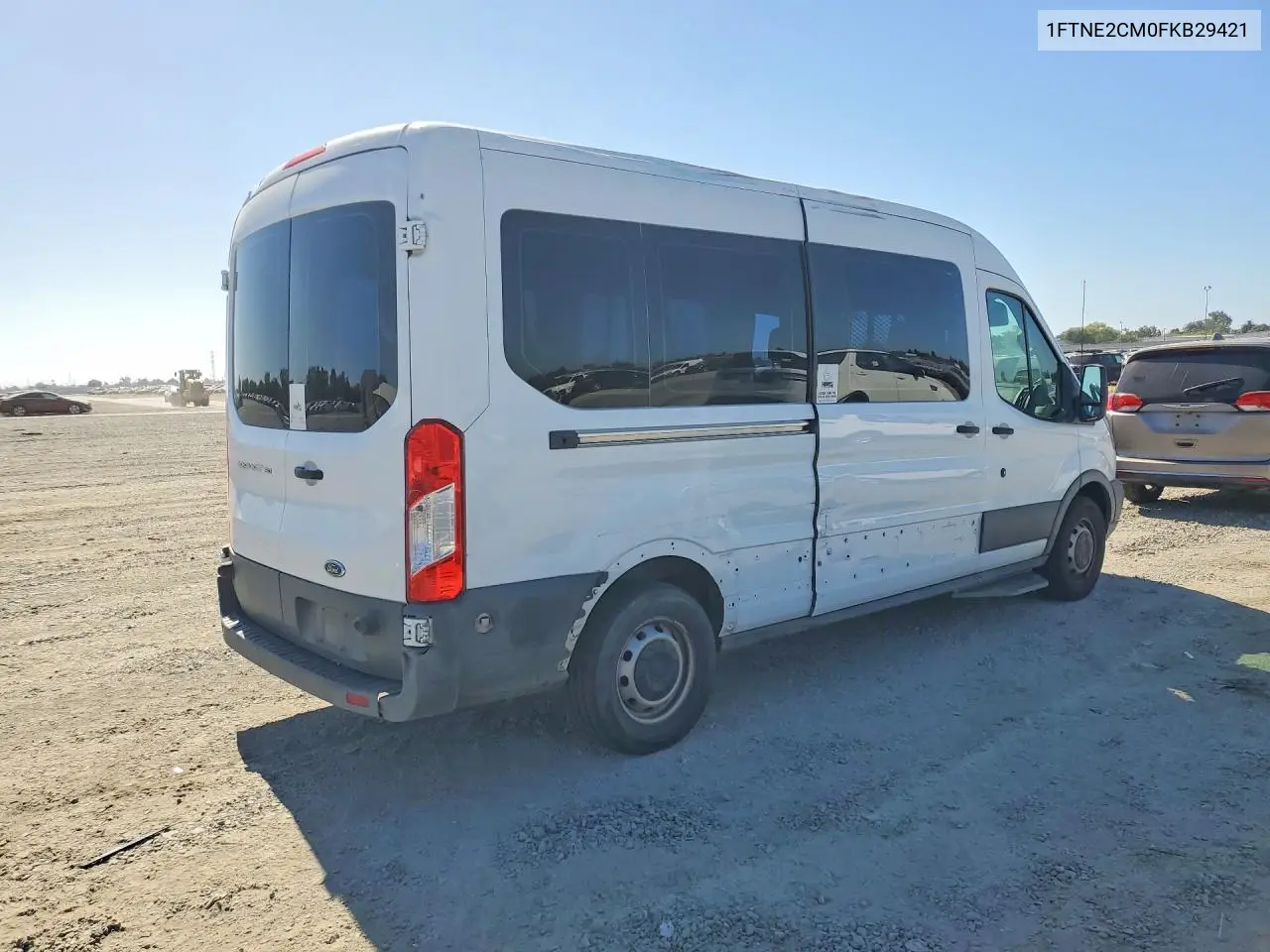 2015 Ford Transit T-150 VIN: 1FTNE2CM0FKB29421 Lot: 61506586