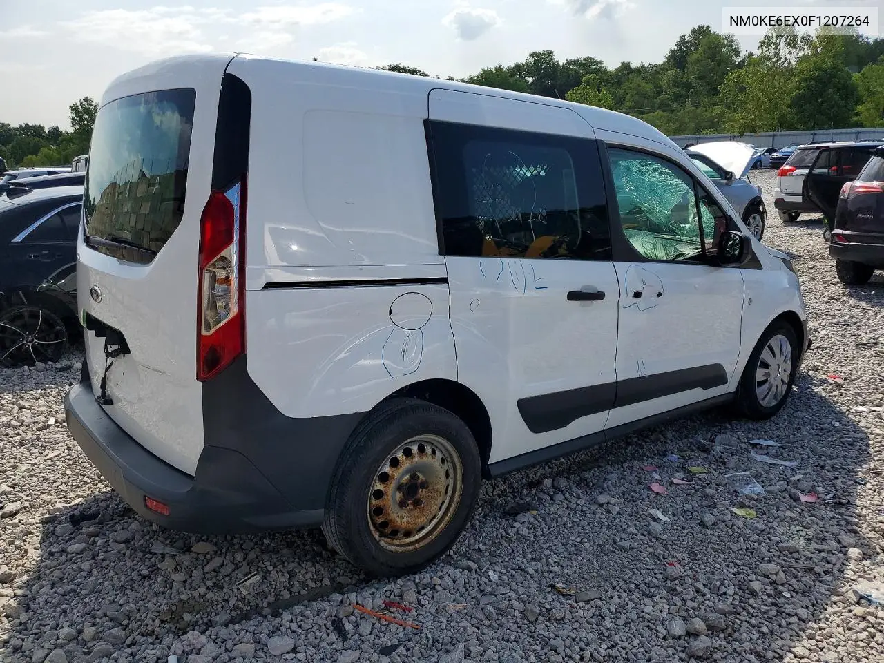 2015 Ford Transit Connect Xl VIN: NM0KE6EX0F1207264 Lot: 61570566