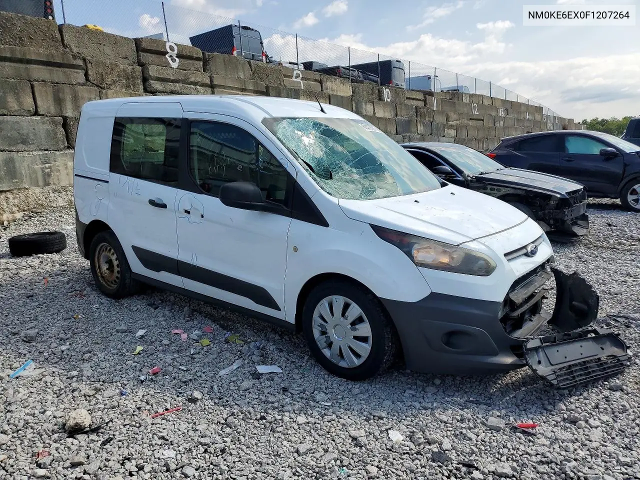 2015 Ford Transit Connect Xl VIN: NM0KE6EX0F1207264 Lot: 61570566