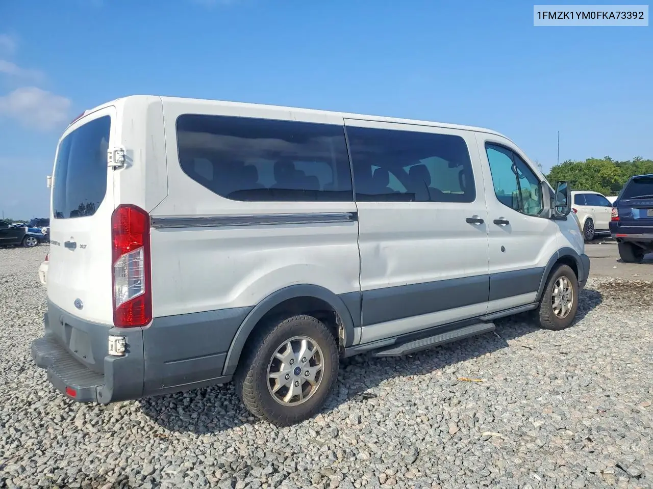 2015 Ford Transit T-150 VIN: 1FMZK1YM0FKA73392 Lot: 61720586