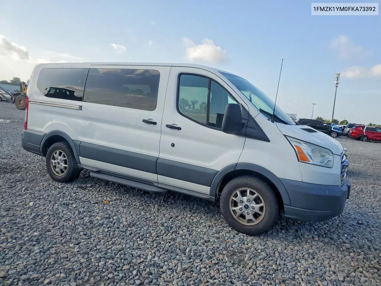 2015 Ford Transit T-150 VIN: 1FMZK1YM0FKA73392 Lot: 61720586