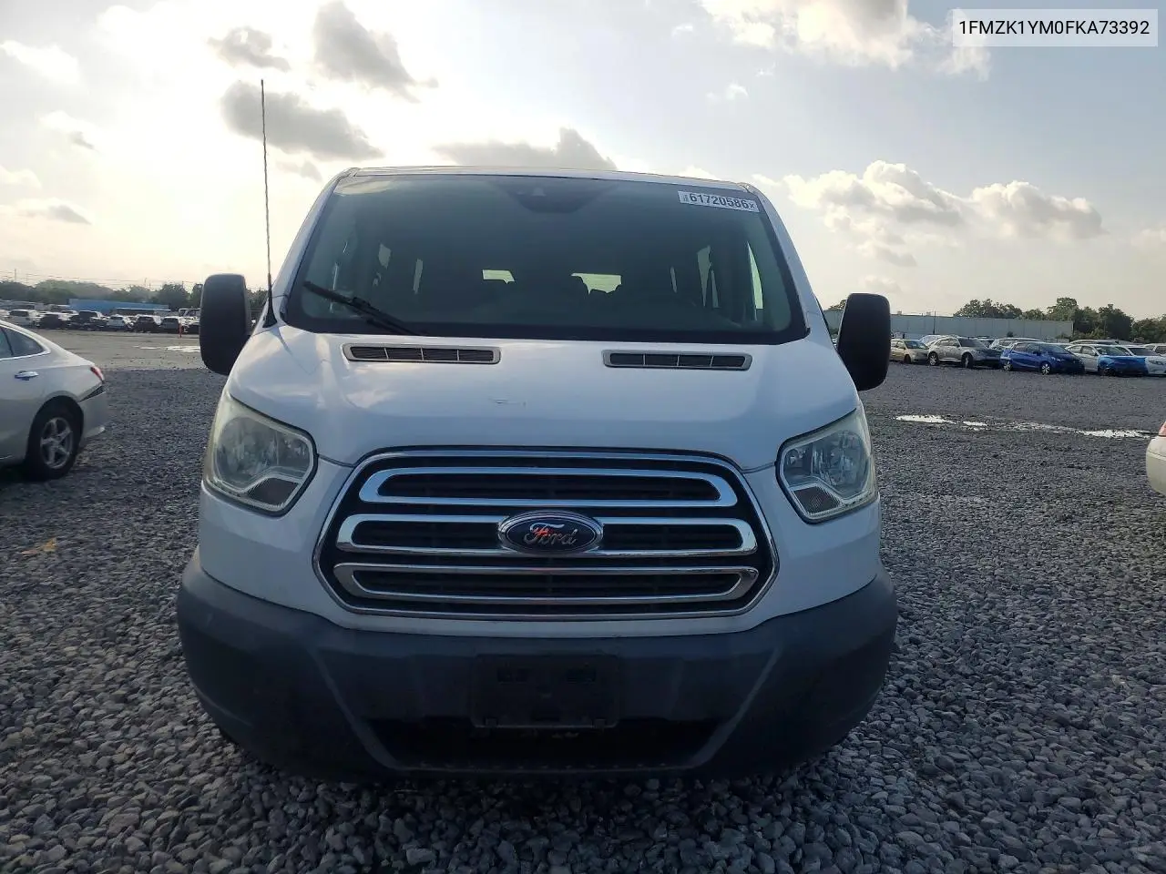 2015 Ford Transit T-150 VIN: 1FMZK1YM0FKA73392 Lot: 61720586