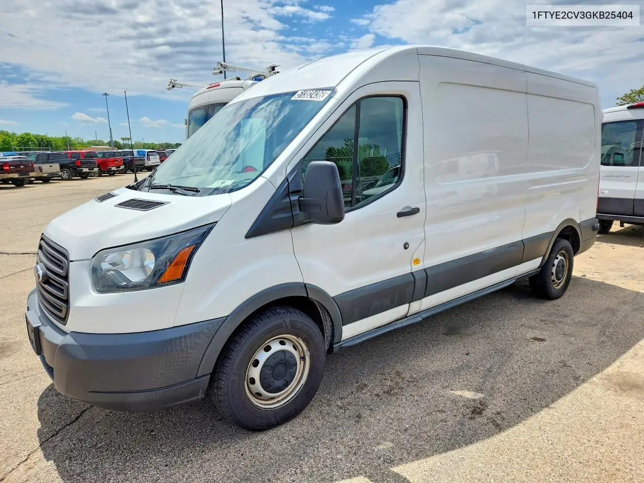 2016 Ford Transit 150 Delivery Van VIN: 1FTYE2CV3GKB25404 Lot: 51382436