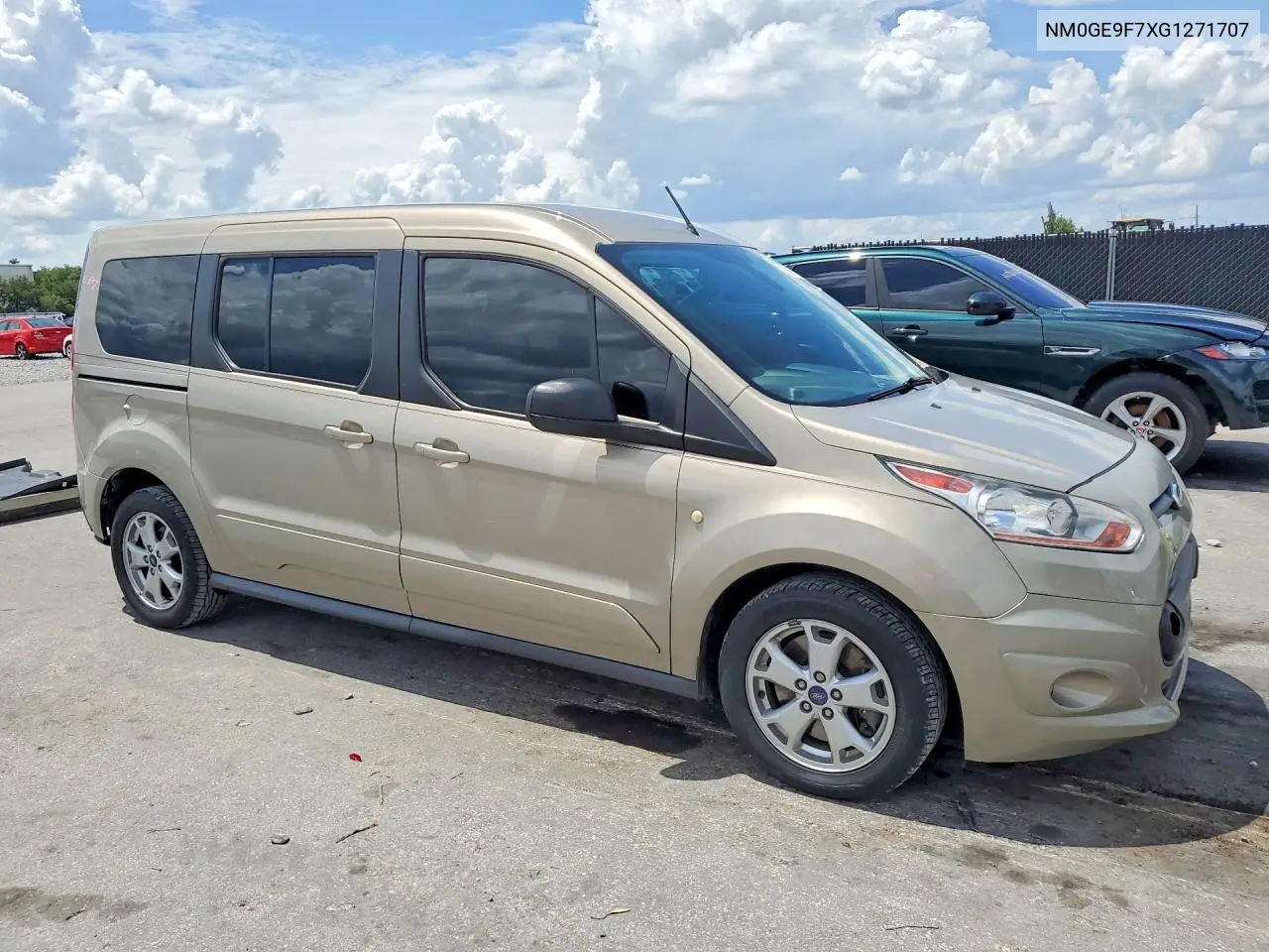 2016 Ford Transit Connect Xlt VIN: NM0GE9F7XG1271707 Lot: 56971876