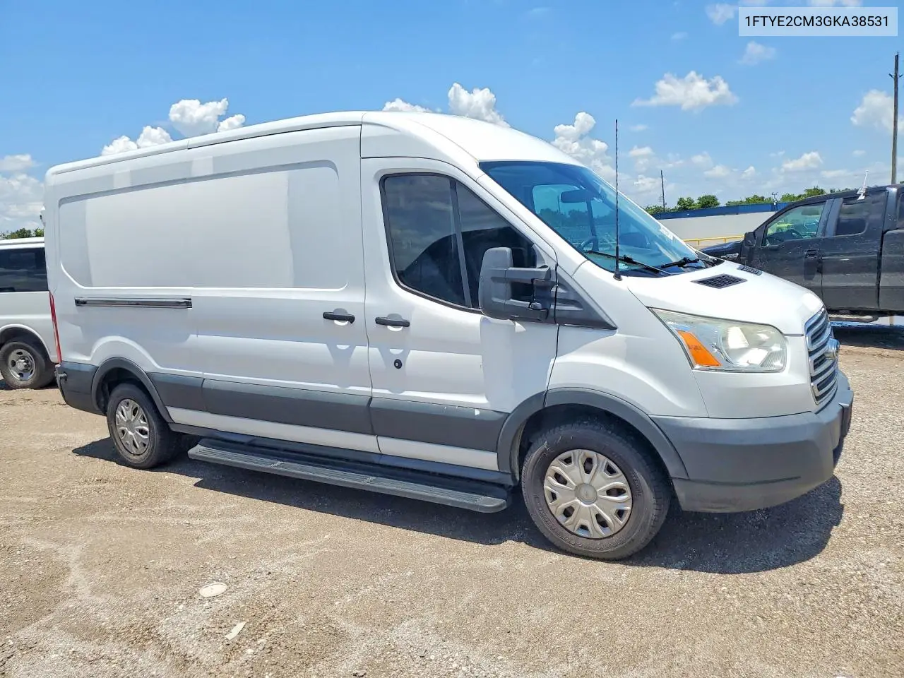 2016 Ford Transit T-150 VIN: 1FTYE2CM3GKA38531 Lot: 57270456
