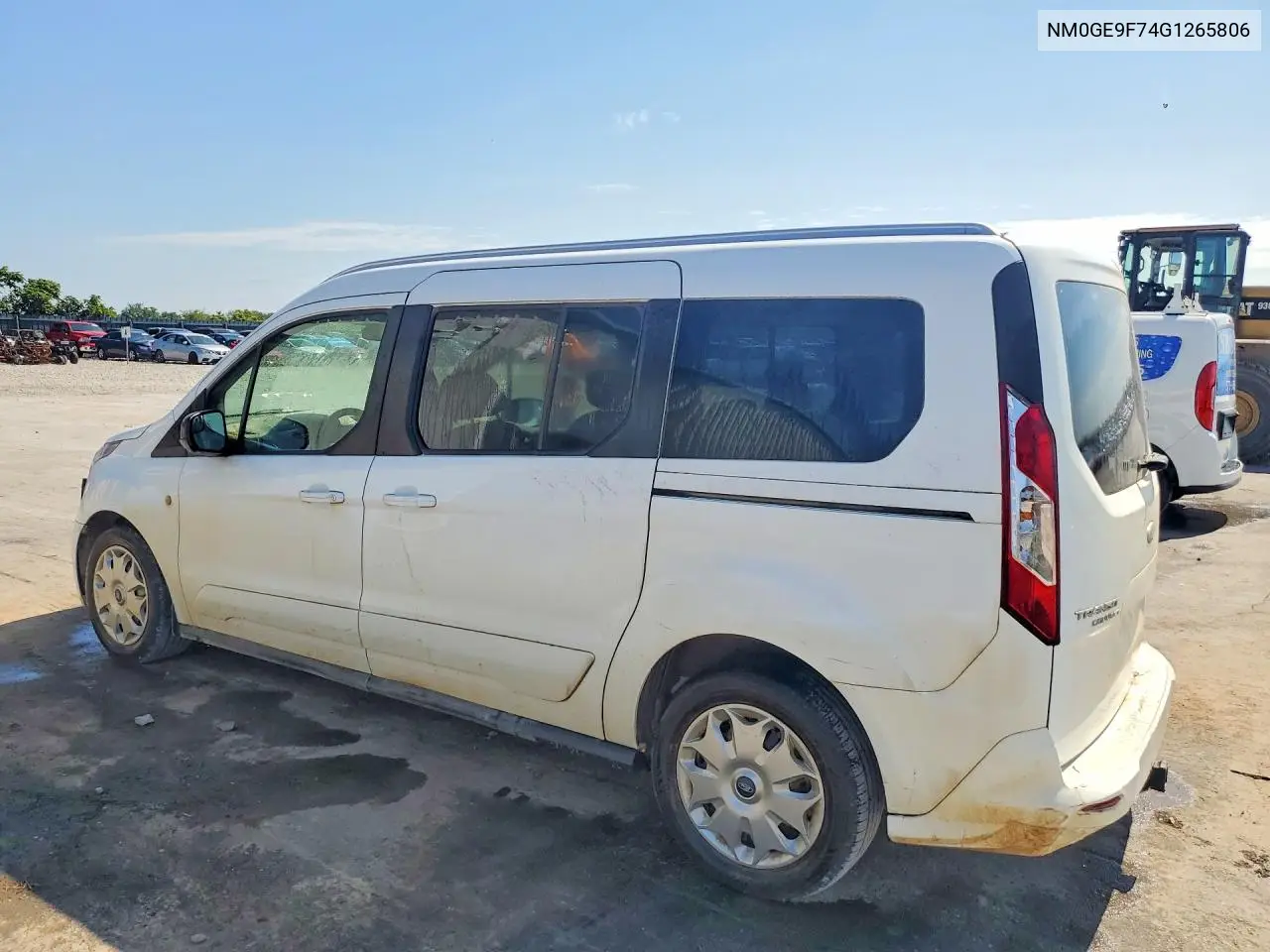 2016 Ford Transit Connect Xlt VIN: NM0GE9F74G1265806 Lot: 57338266