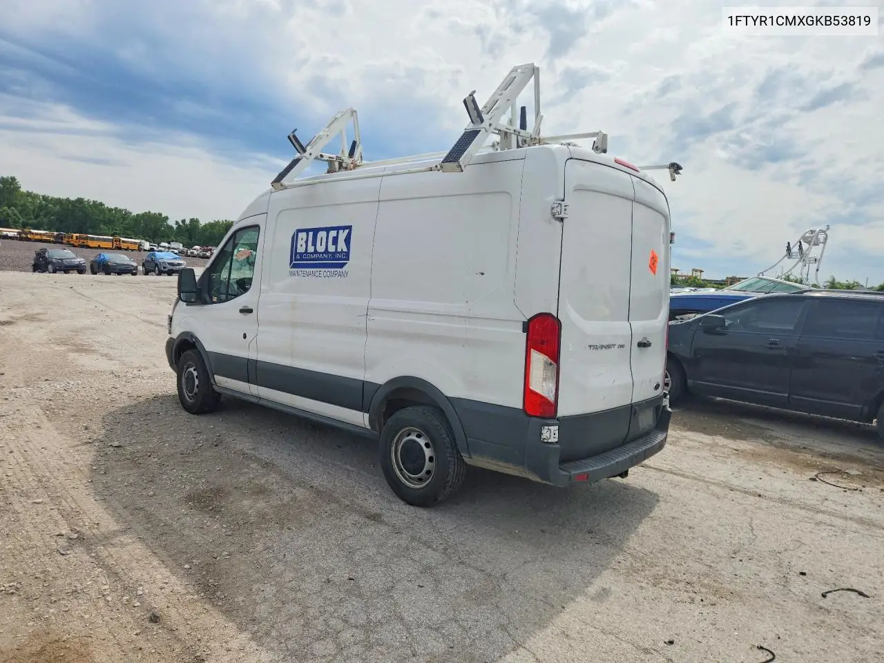 2016 Ford Transit T-250 VIN: 1FTYR1CMXGKB53819 Lot: 57898216