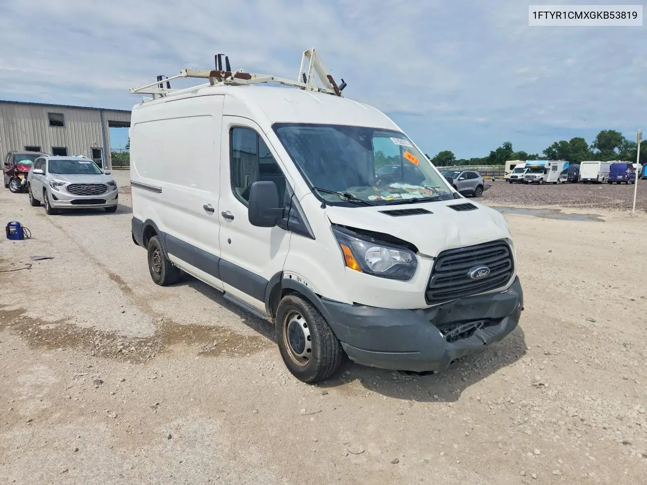 2016 Ford Transit T-250 VIN: 1FTYR1CMXGKB53819 Lot: 57898216