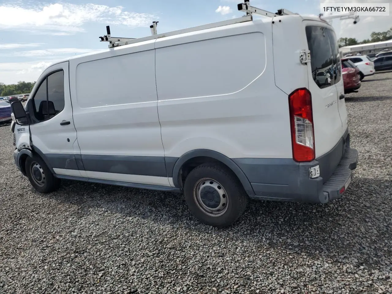 2016 Ford Transit T-150 VIN: 1FTYE1YM3GKA66722 Lot: 58185406