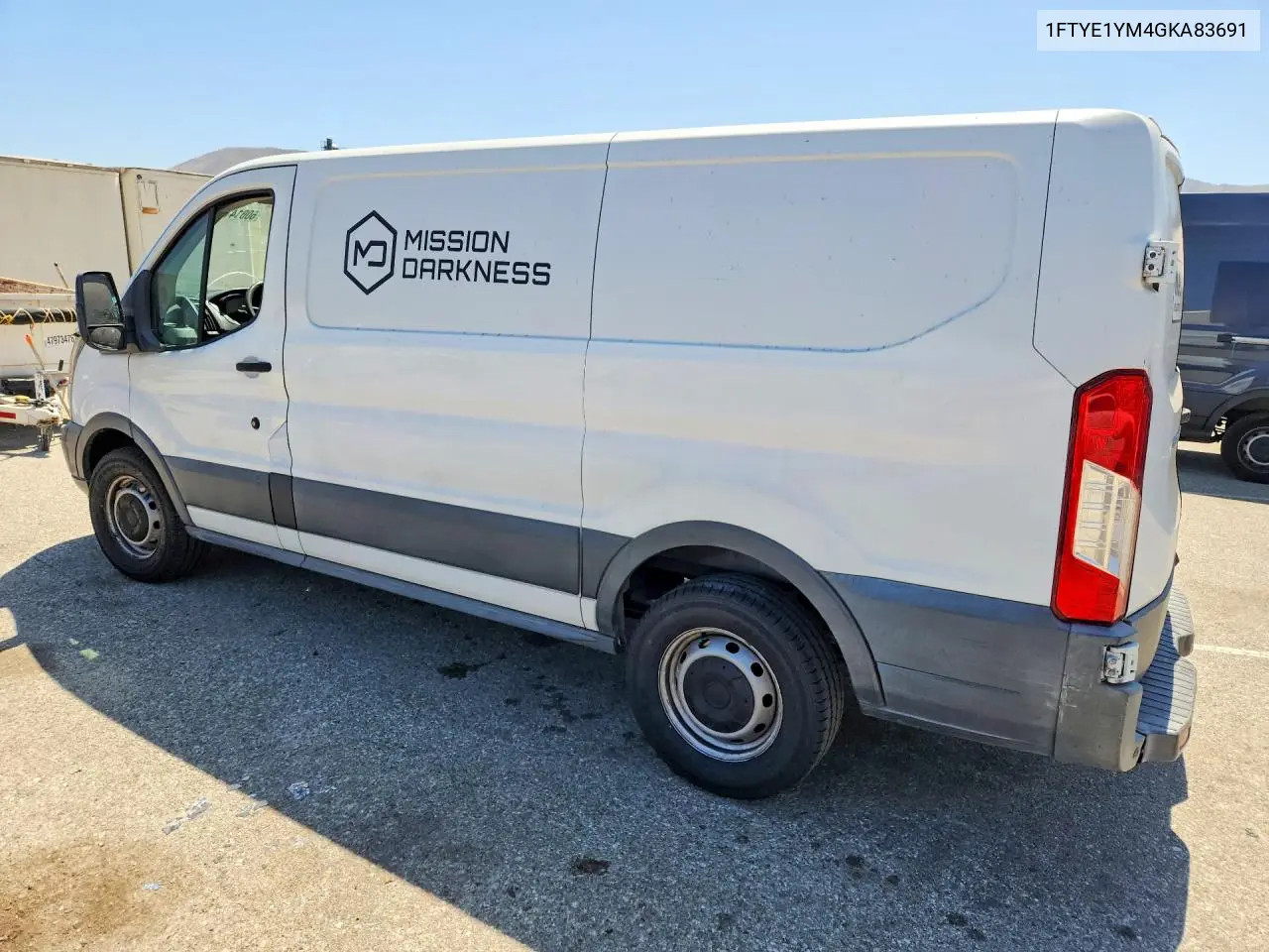 2016 Ford Transit 150 Delivery Van VIN: 1FTYE1YM4GKA83691 Lot: 60014146