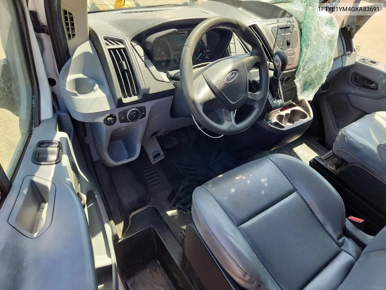 2016 Ford Transit 150 Delivery Van VIN: 1FTYE1YM4GKA83691 Lot: 60014146
