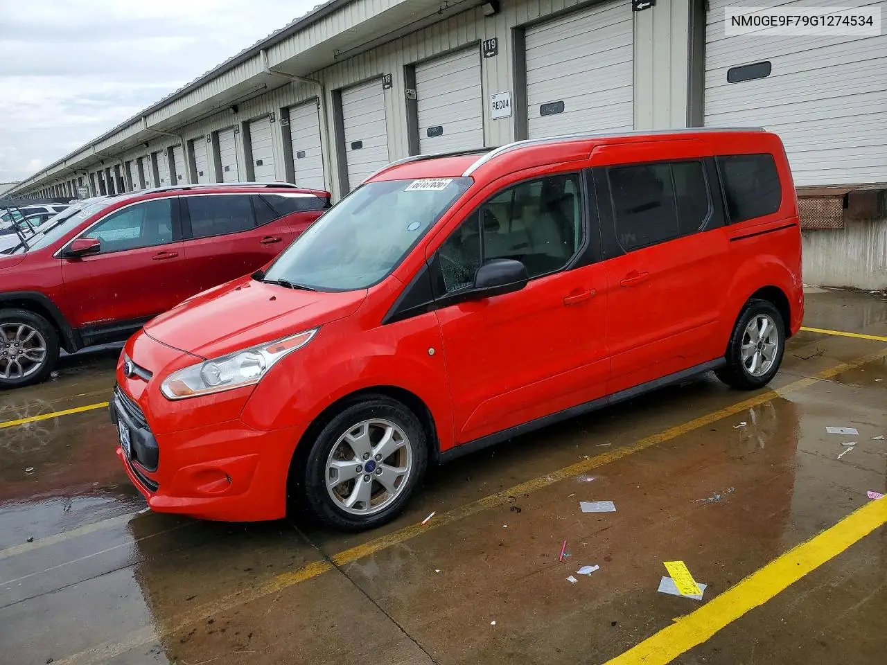 2016 Ford Transit Connect Xlt VIN: NM0GE9F79G1274534 Lot: 60187656