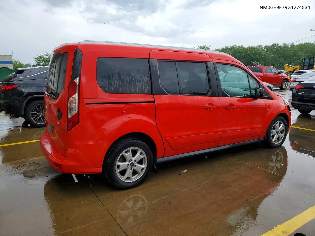 2016 Ford Transit Connect Xlt VIN: NM0GE9F79G1274534 Lot: 60187656