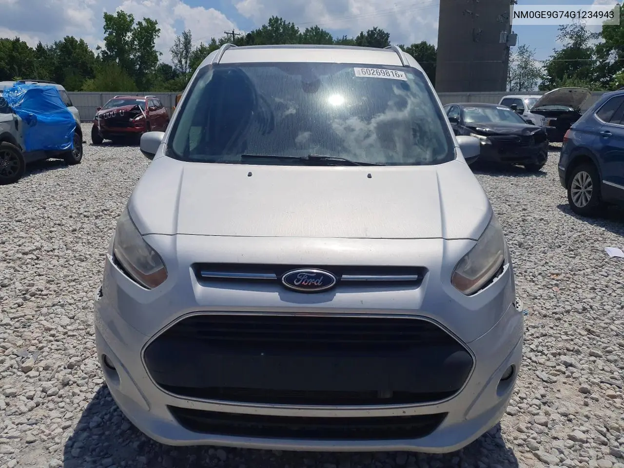 2016 Ford Transit Connect Titanium VIN: NM0GE9G74G1234943 Lot: 60269816
