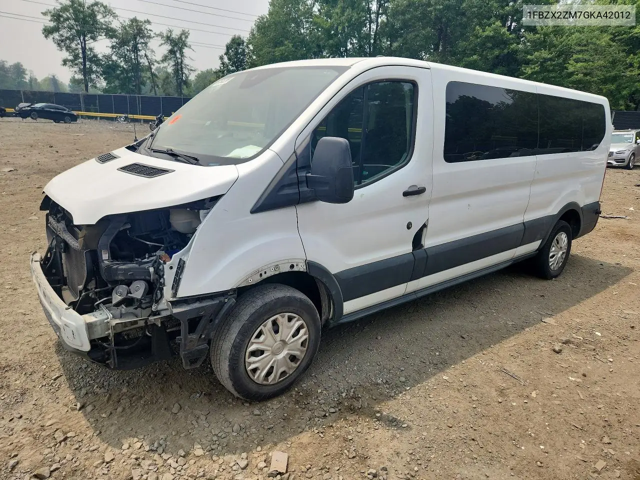 2016 Ford Transit T-350 VIN: 1FBZX2ZM7GKA42012 Lot: 60648296