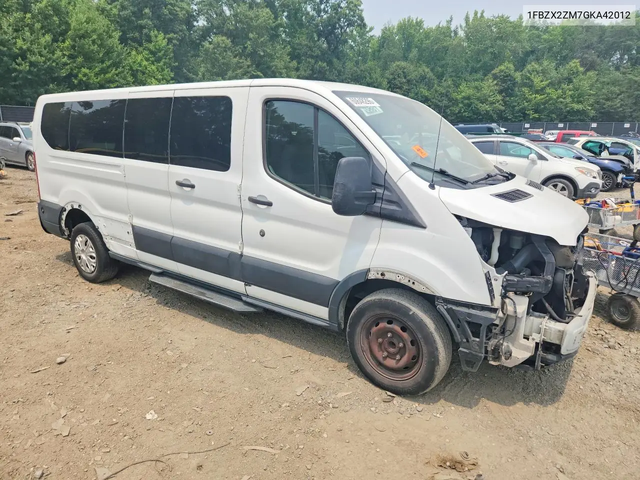 2016 Ford Transit T-350 VIN: 1FBZX2ZM7GKA42012 Lot: 60648296