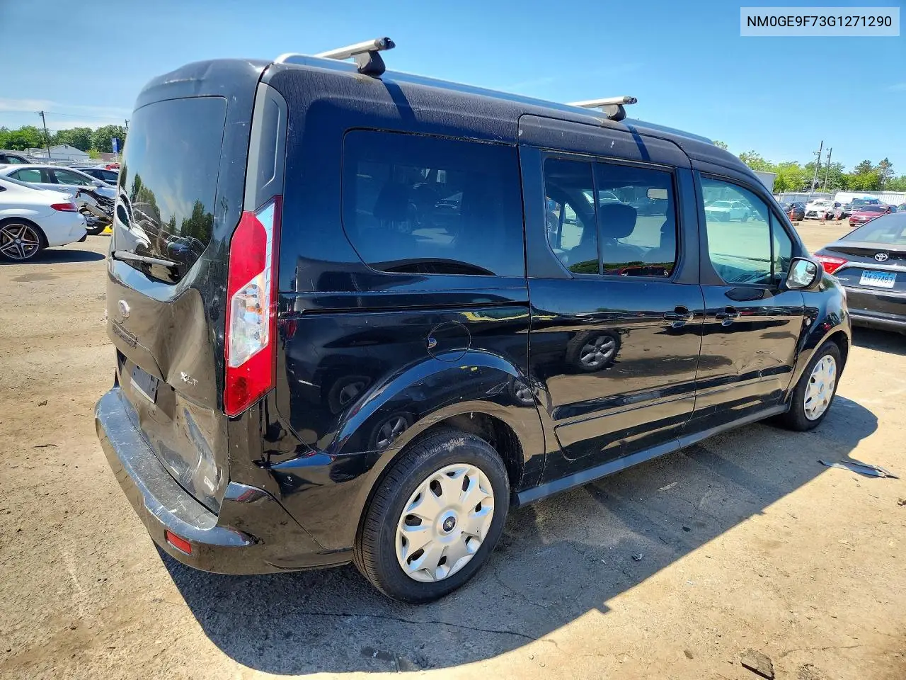 2016 Ford Transit Connect Xlt VIN: NM0GE9F73G1271290 Lot: 60691576