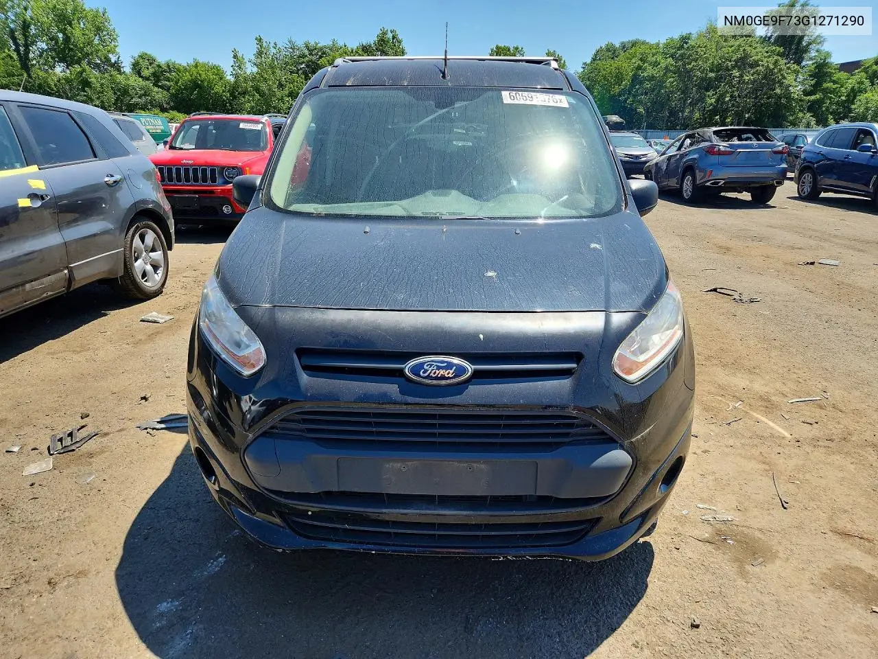 2016 Ford Transit Connect Xlt VIN: NM0GE9F73G1271290 Lot: 60691576