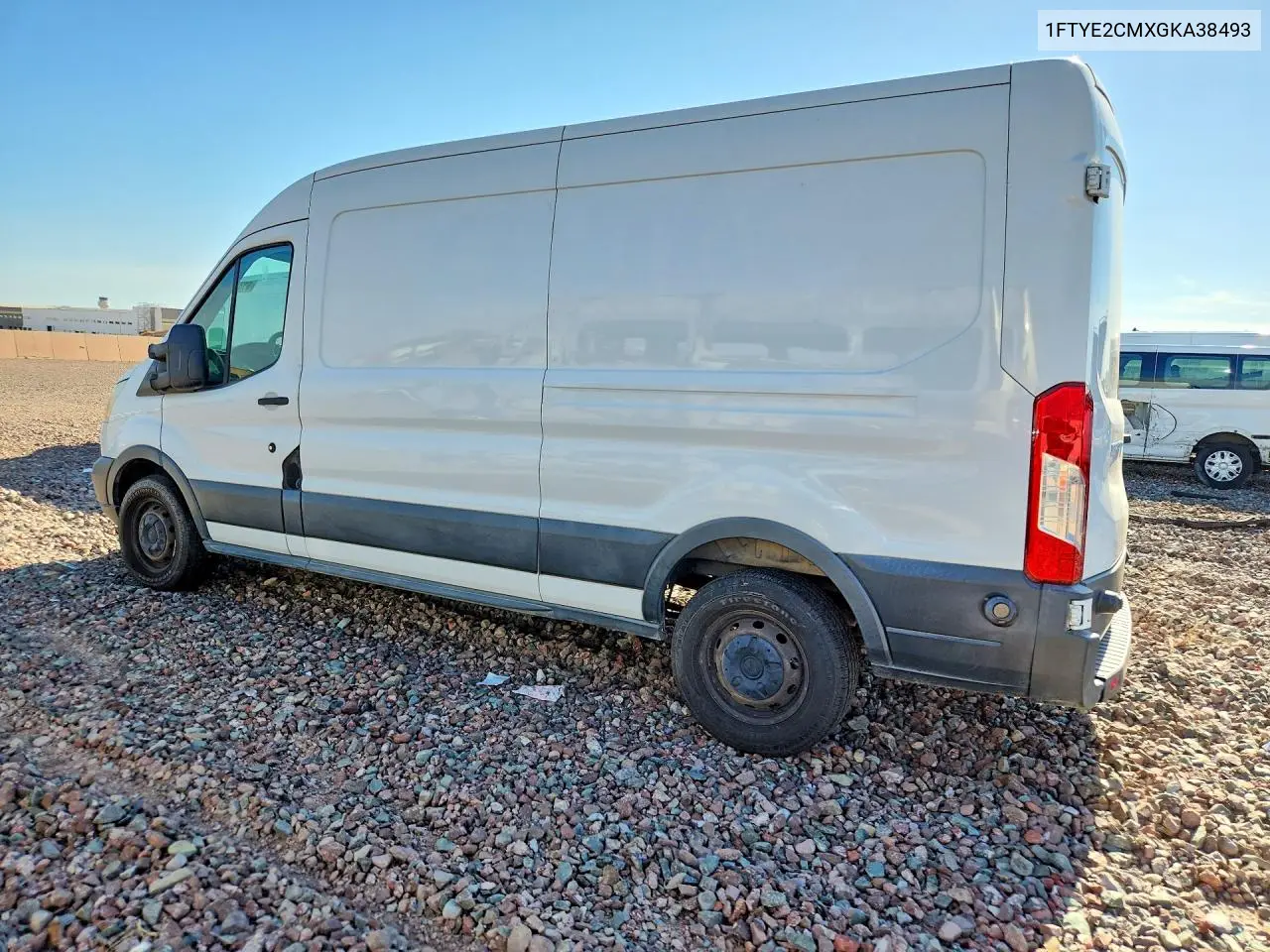 2016 Ford Transit T-150 VIN: 1FTYE2CMXGKA38493 Lot: 61400156