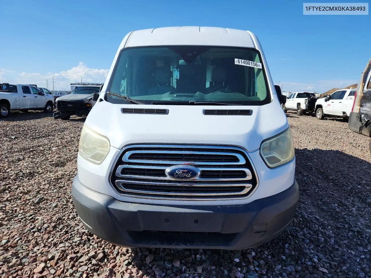 2016 Ford Transit T-150 VIN: 1FTYE2CMXGKA38493 Lot: 61400156