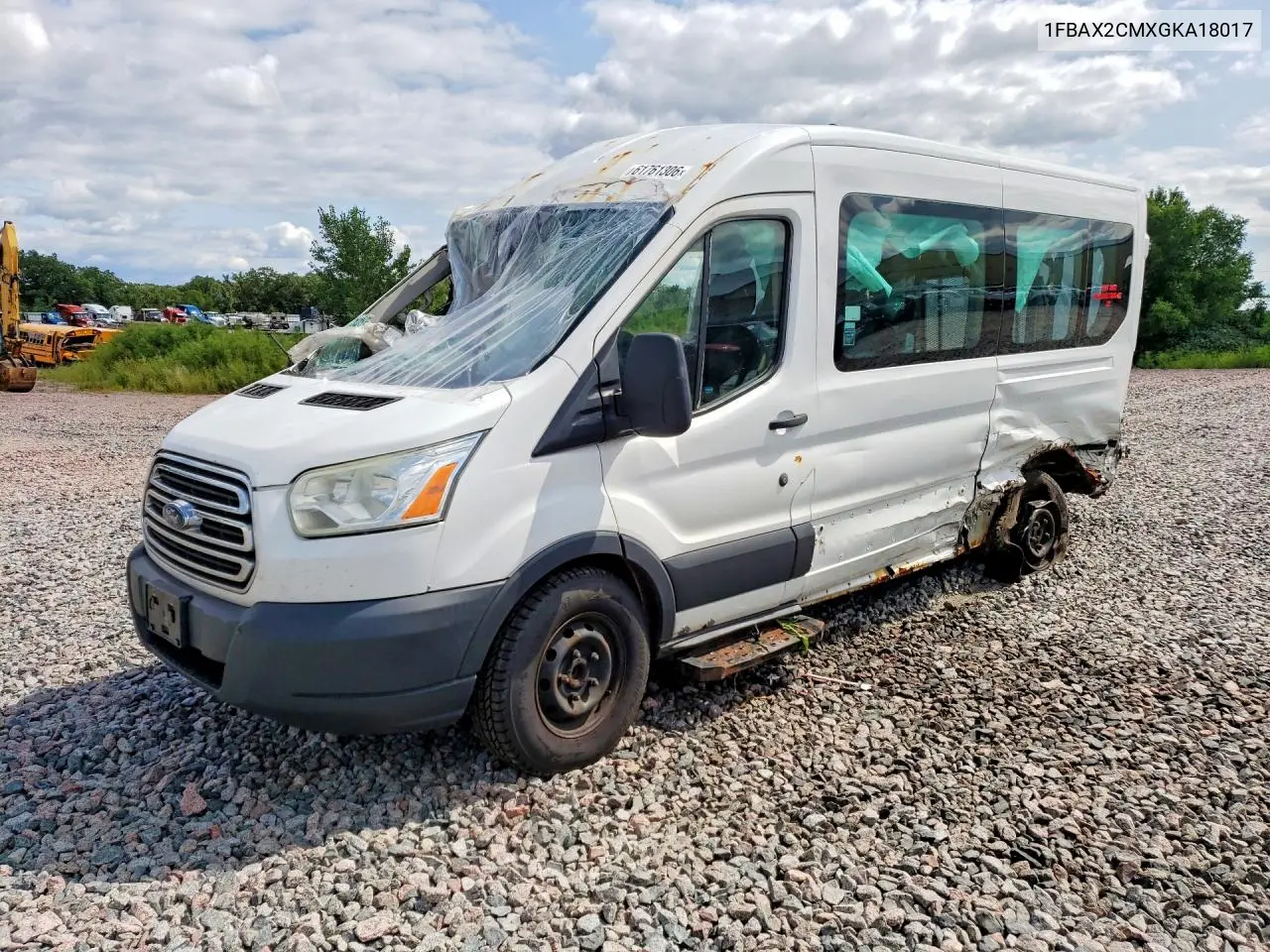 2016 Ford Transit T-350 VIN: 1FBAX2CMXGKA18017 Lot: 61761306