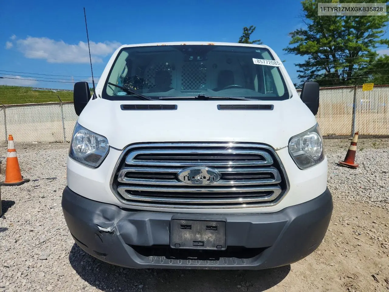 2016 Ford Transit T-250 VIN: 1FTYR1ZMXGKB35828 Lot: 85772085