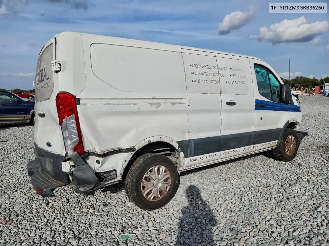1FTYR1ZM9GKB36260 2016 Ford Transit T-250 Utility / Service Van