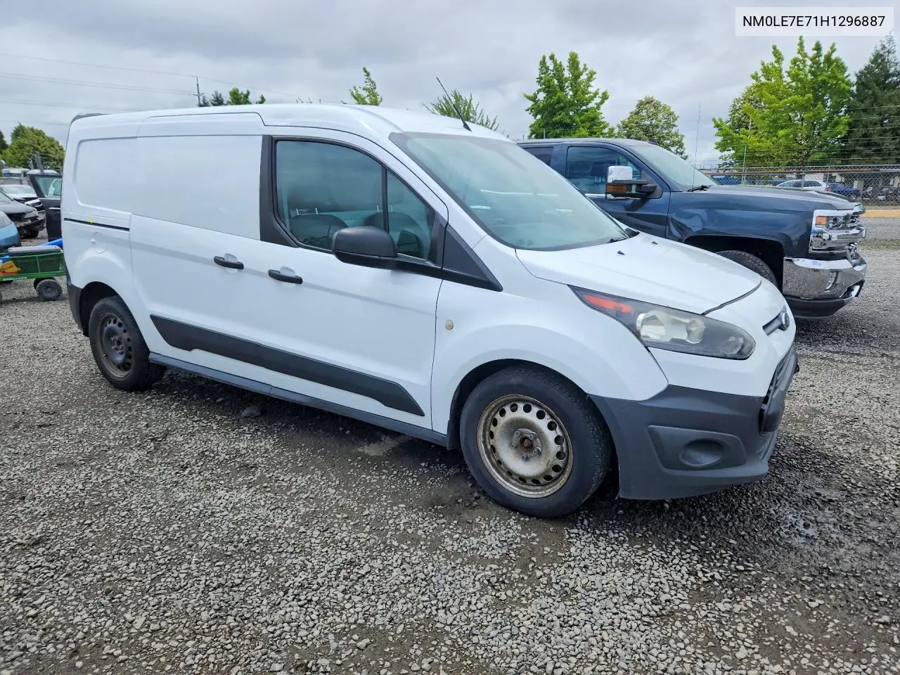 2017 Ford Transit Connect Xl VIN: NM0LE7E71H1296887 Lot: 58127696