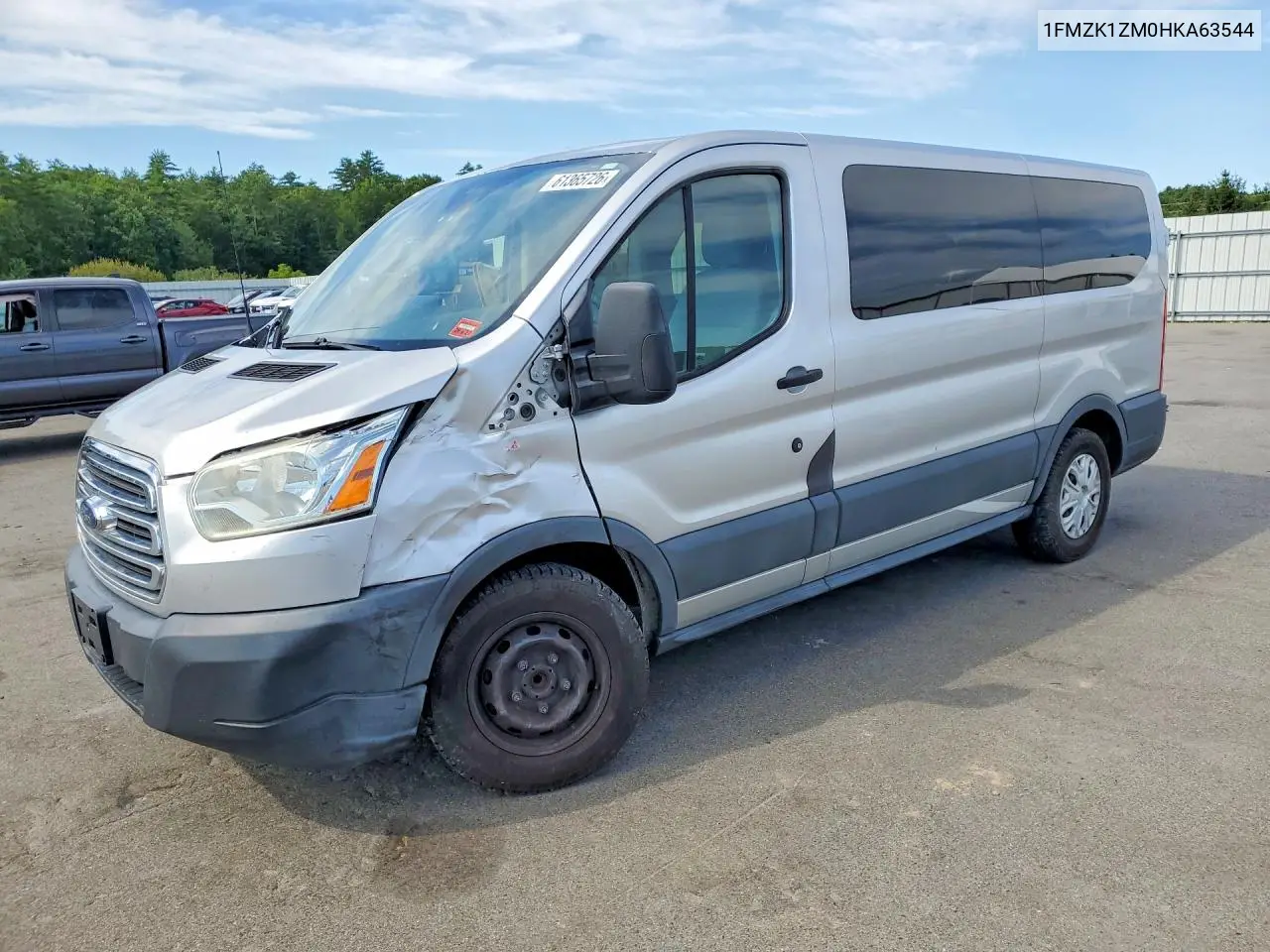 2017 Ford Transit T-150 VIN: 1FMZK1ZM0HKA63544 Lot: 61365726