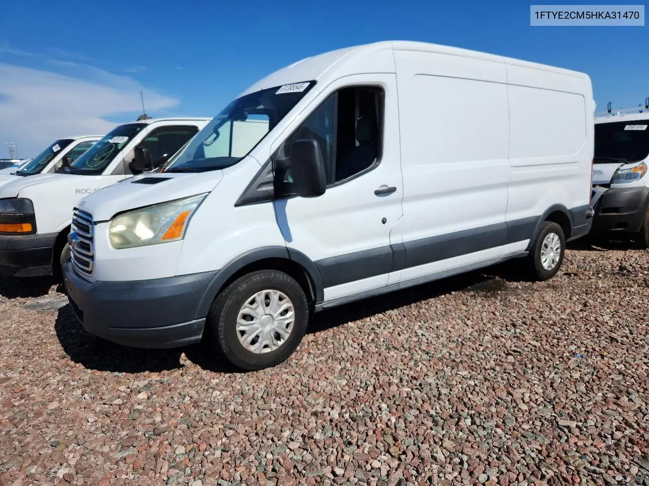 2017 Ford Transit T-150 VIN: 1FTYE2CM5HKA31470 Lot: 61395546