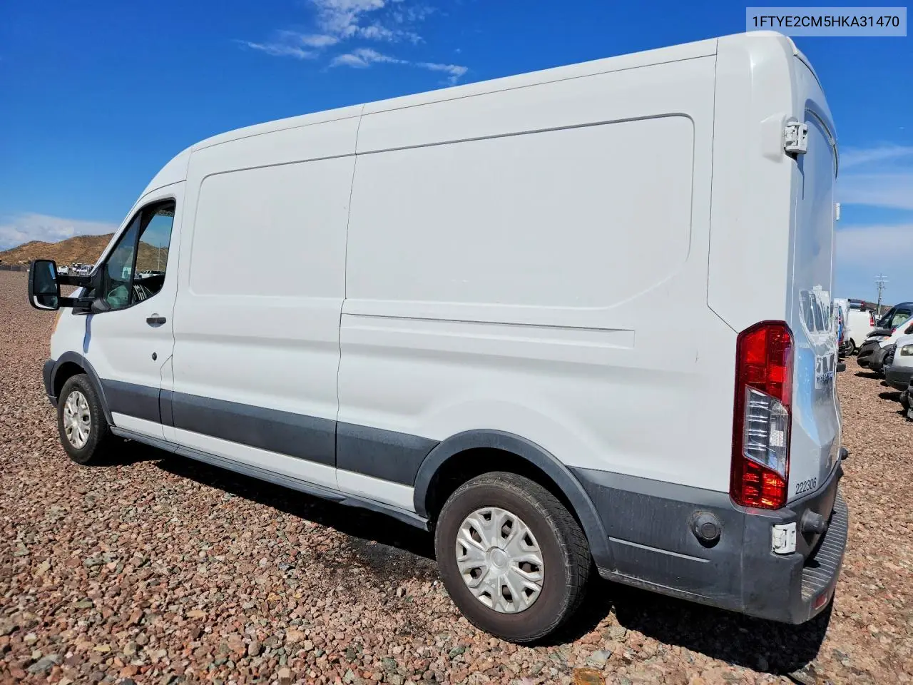 2017 Ford Transit T-150 VIN: 1FTYE2CM5HKA31470 Lot: 61395546