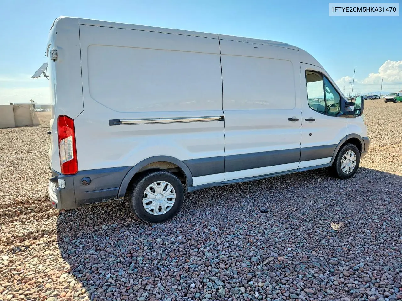 2017 Ford Transit T-150 VIN: 1FTYE2CM5HKA31470 Lot: 61395546