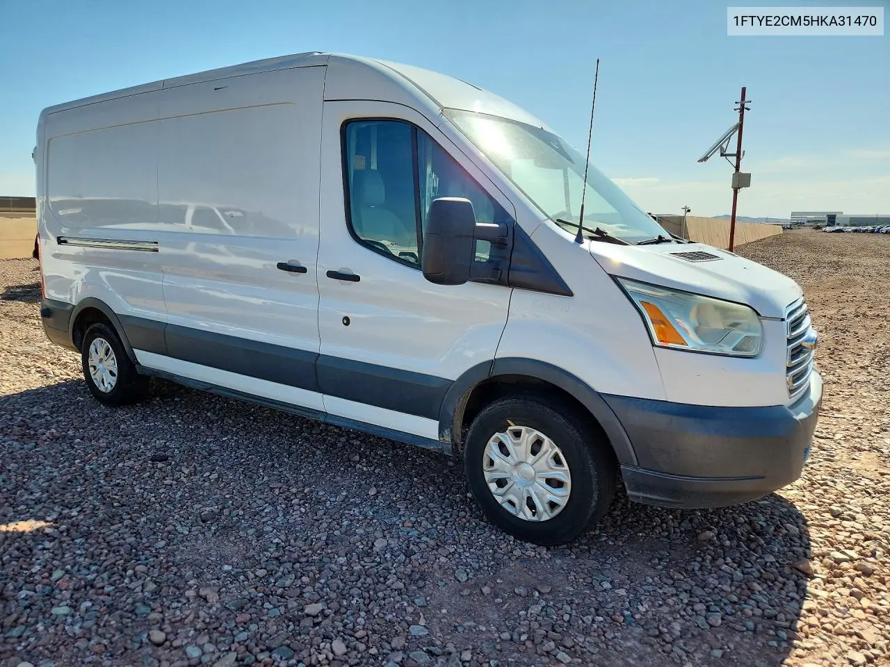 2017 Ford Transit T-150 VIN: 1FTYE2CM5HKA31470 Lot: 61395546