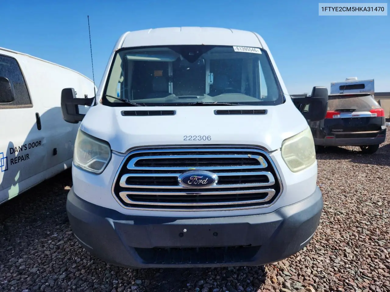 2017 Ford Transit T-150 VIN: 1FTYE2CM5HKA31470 Lot: 61395546