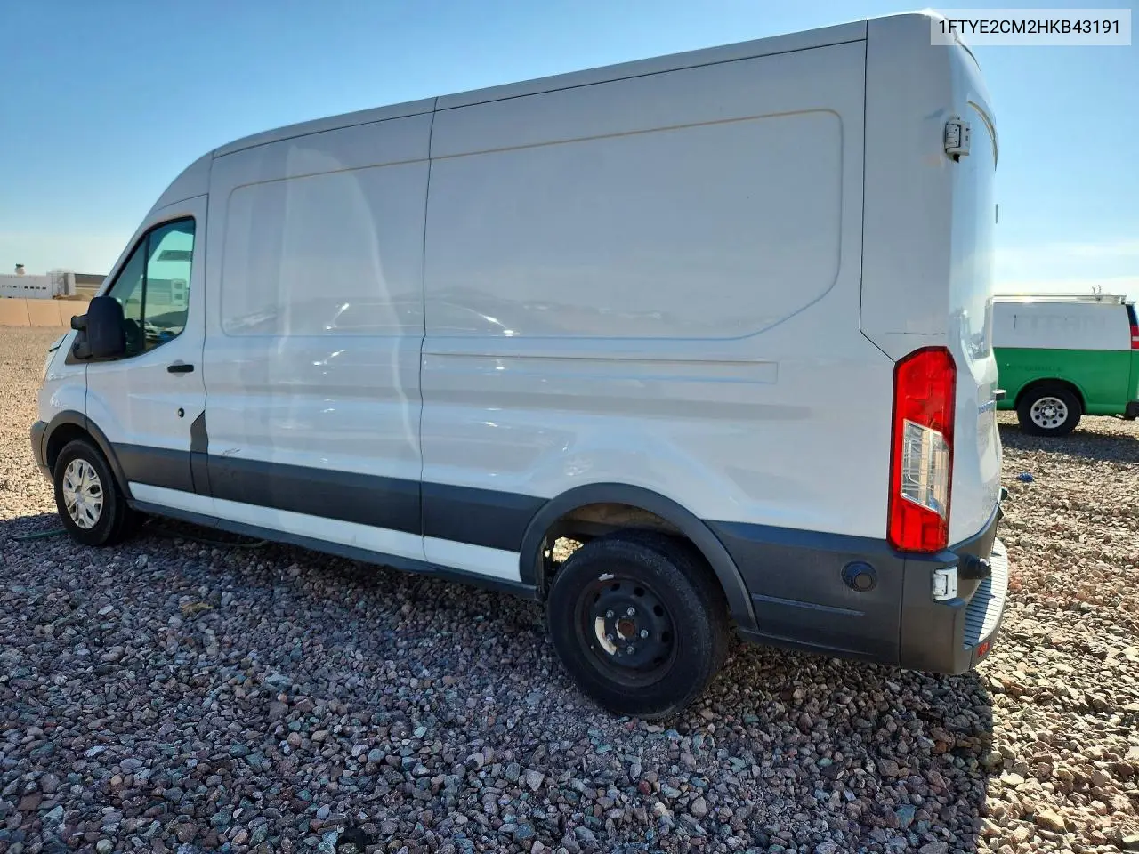 2017 Ford Transit T-150 VIN: 1FTYE2CM2HKB43191 Lot: 61400336