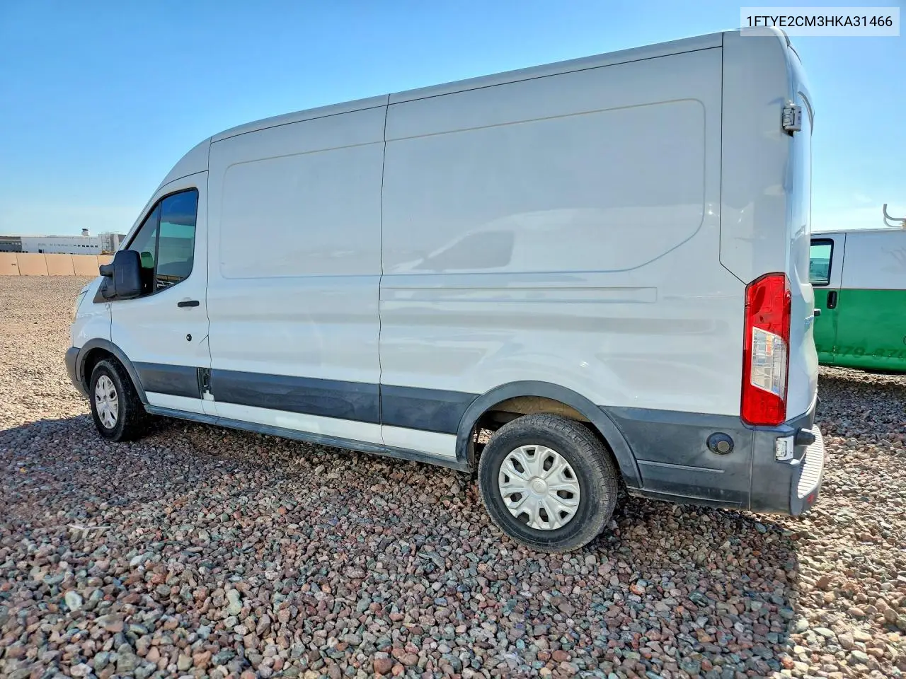 2017 Ford Transit T-150 VIN: 1FTYE2CM3HKA31466 Lot: 61400556