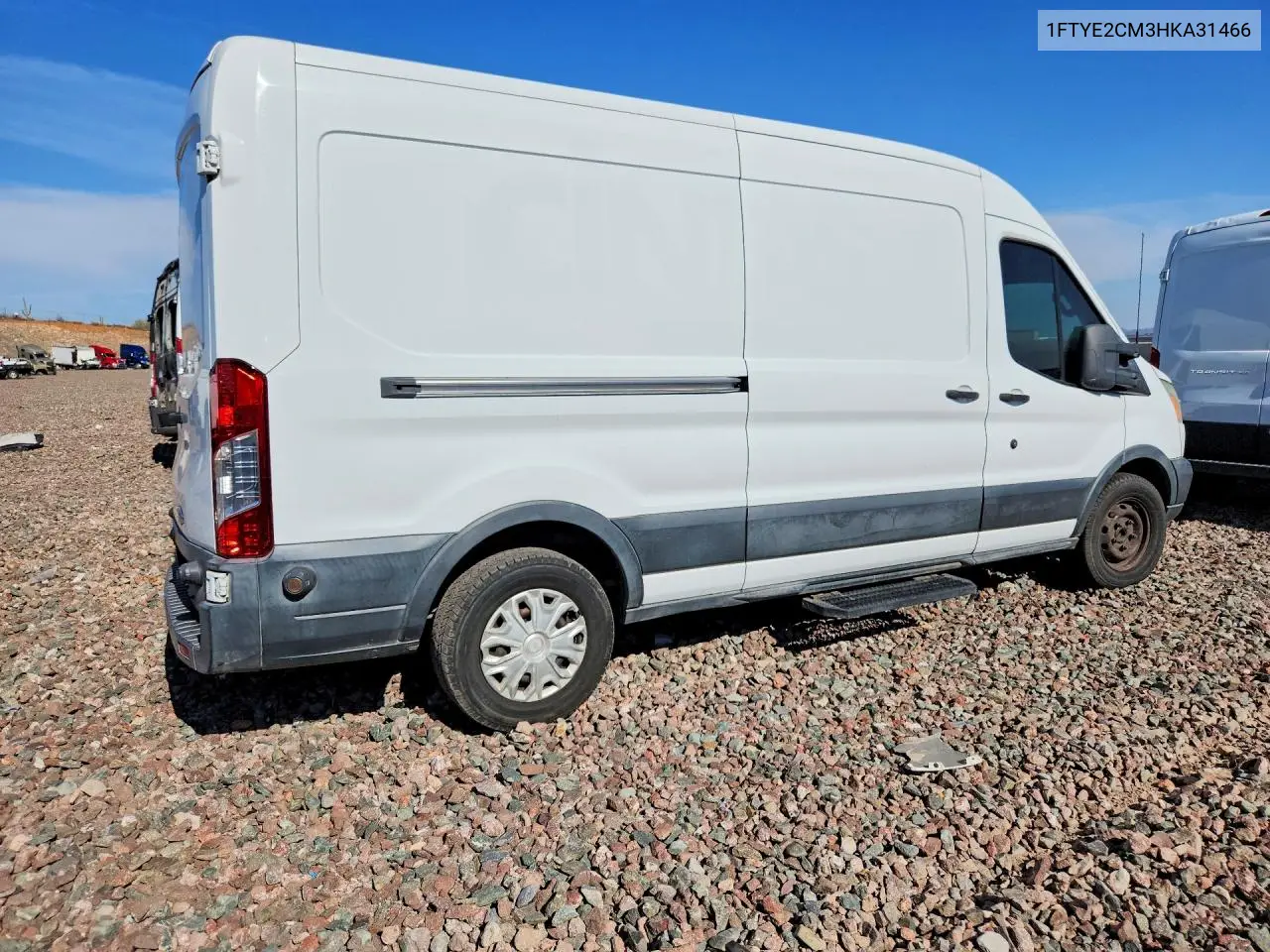 2017 Ford Transit T-150 VIN: 1FTYE2CM3HKA31466 Lot: 61400556