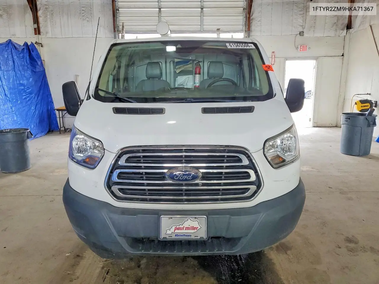 2017 Ford Transit T-250 VIN: 1FTYR2ZM9HKA71367 Lot: 61565506
