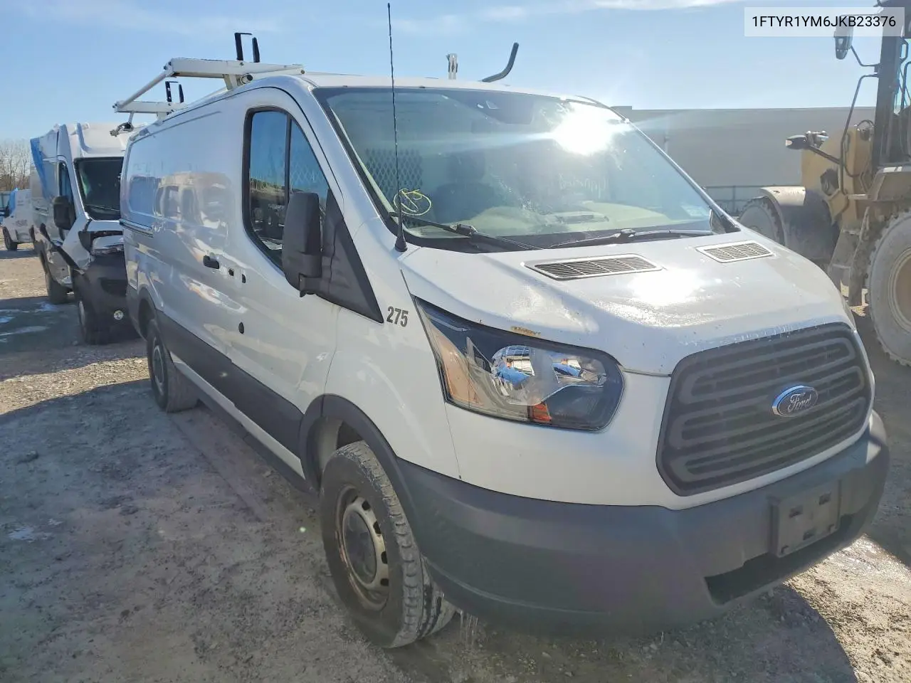 2018 Ford Transit 250 Utility / Service Van VIN: 1FTYR1YM6JKB23376 Lot: 47703586