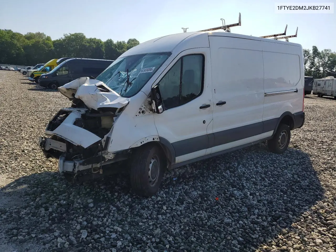 2018 Ford Transit T-150 VIN: 1FTYE2DM2JKB27741 Lot: 56569086