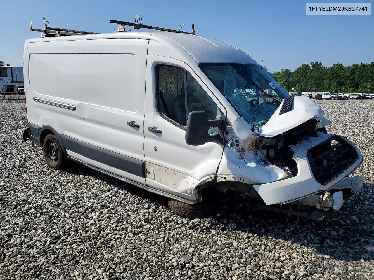 2018 Ford Transit T-150 VIN: 1FTYE2DM2JKB27741 Lot: 56569086